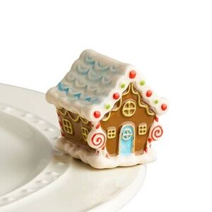 Nora Fleming Mini A218 Candyland Lane (Gingerbread House)
